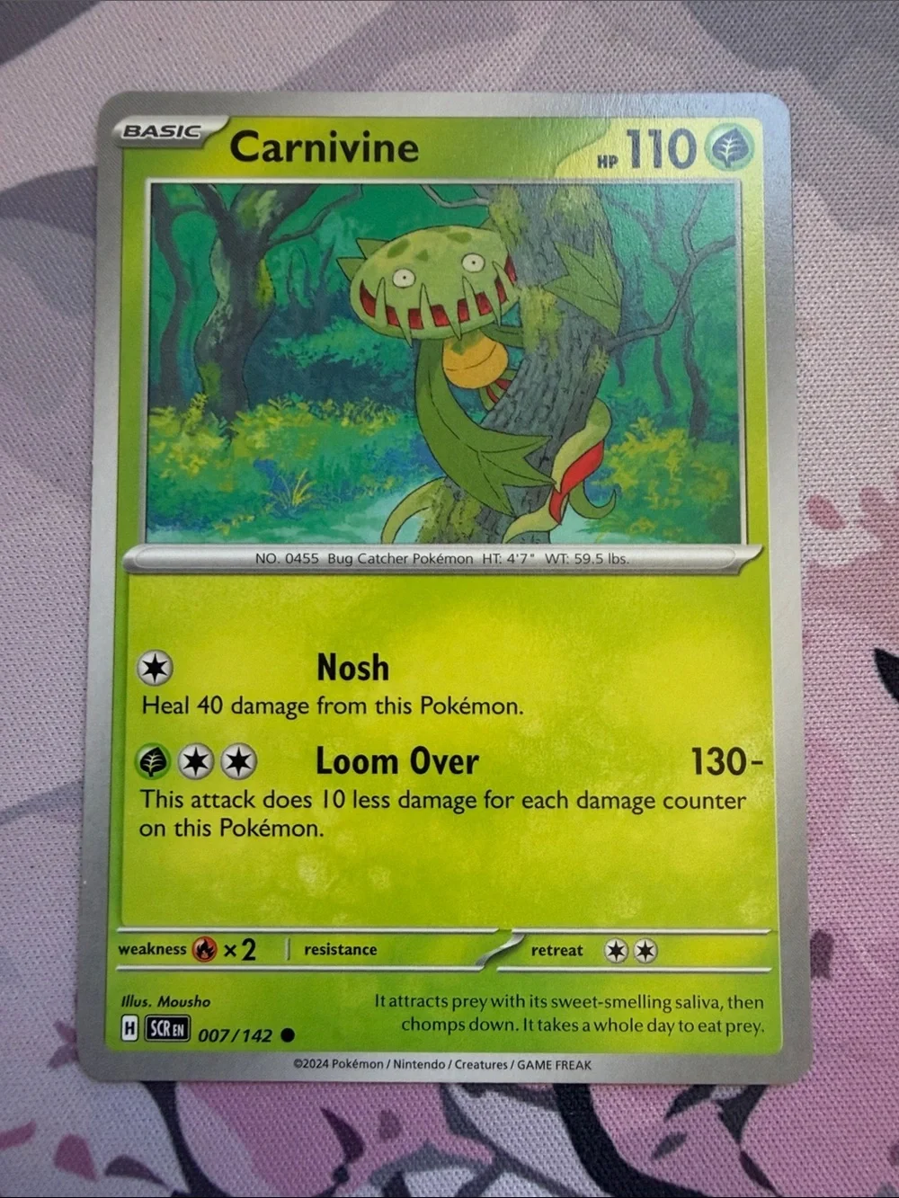 🌿 Garden Pokémon Card Lot | Bounsweet Hoppip Carnivine Tangela ✨5/$25✨